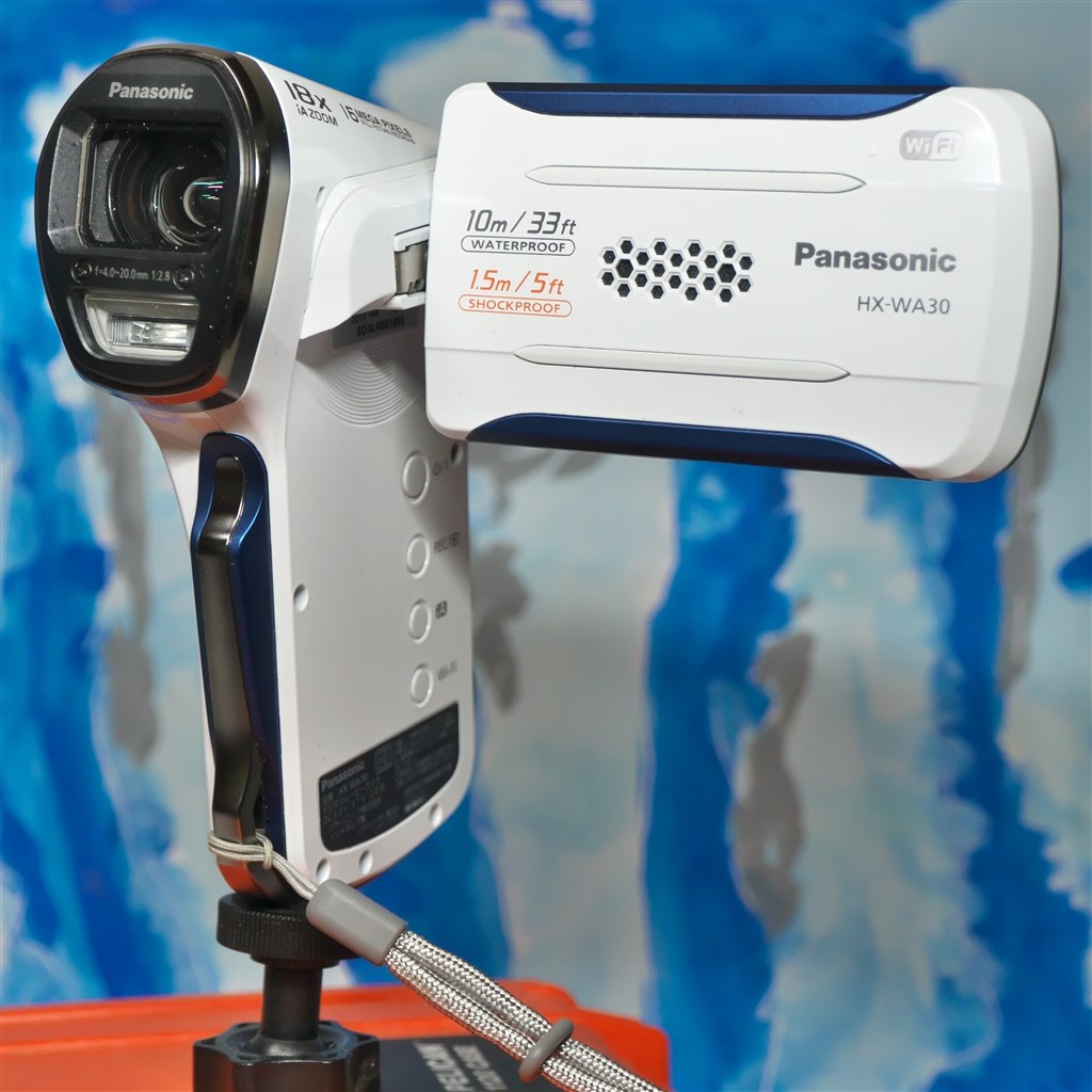 使いやすい防水カムコーダーを惜しむ～日常用にも良』 パナソニック HX