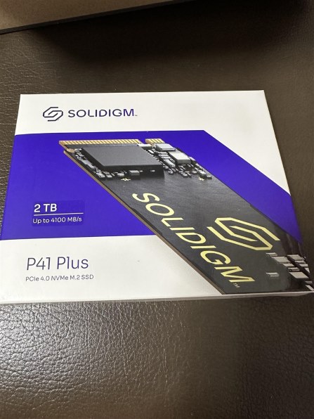 Solidigm P41 Plus SSDPFKNU020TZX1投稿画像・動画 (レビュー