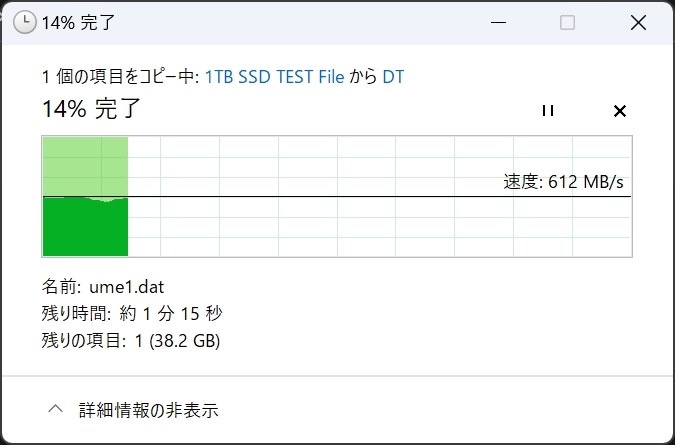 Androidで暗号化が読めないもののおよそ満足』 サムスン T7 MU-PC1T0T