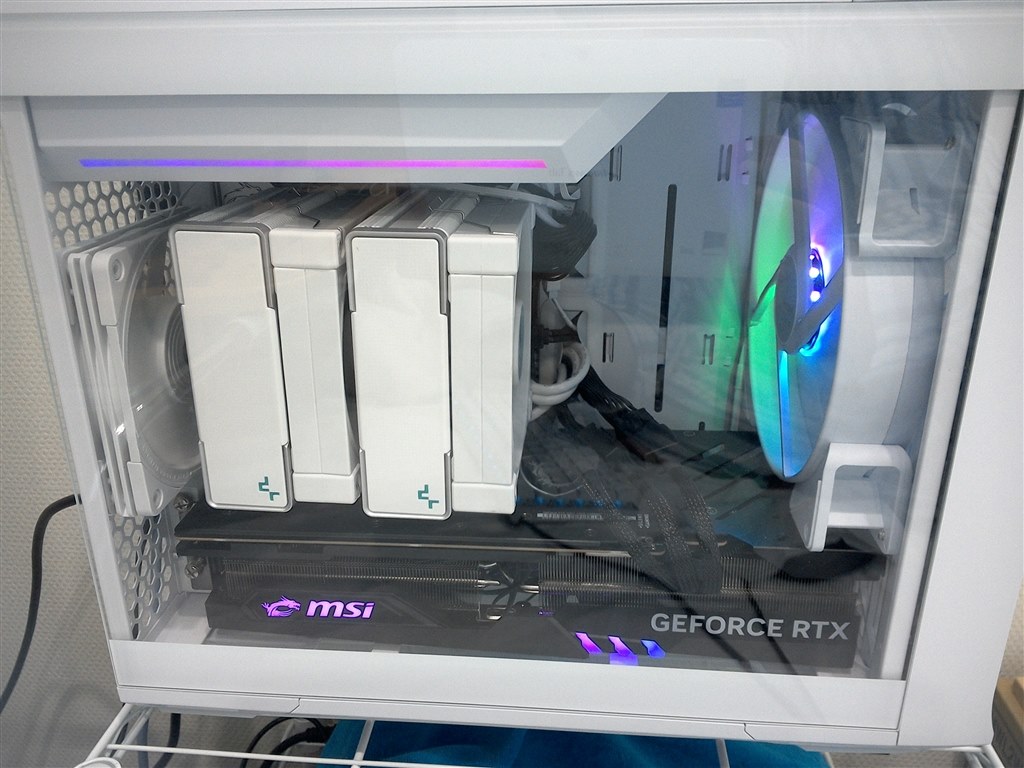 nanoたんオシャレでかわいい！』 Fractal Design Torrent Nano RGB TG