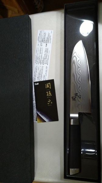 貝印 関孫六 ダマスカス 三徳包丁 165mm AE5200 レビュー評価
