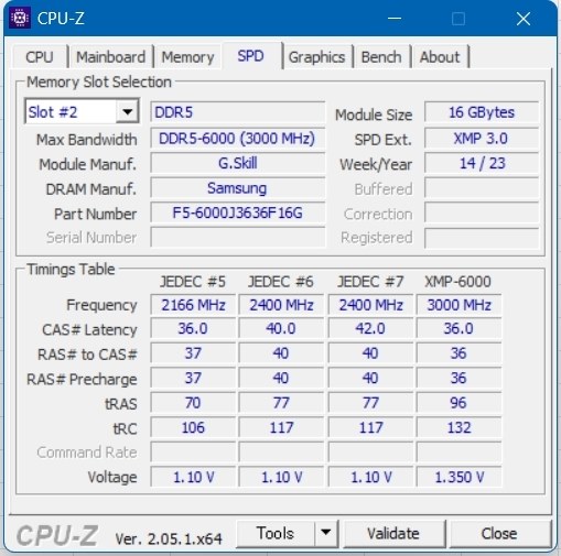 G.Skill F5-6000J3636F16GX2-TZ5RK [DDR5 PC5-48000 16GB 2枚組]投稿 ...