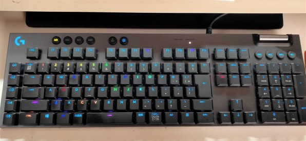 ロジクール G813 LIGHTSYNC RGB Mechanical Gaming Keyboards-Clicky