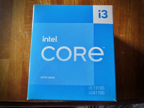【ジャンク】 第13世代 Intel i3-13100 BOX LGA1700