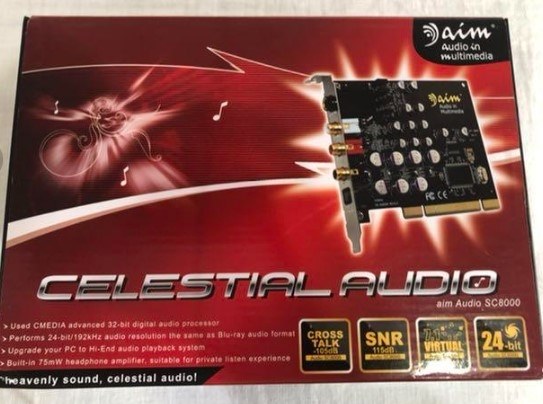 aim SC8000 PCI オーディオカード