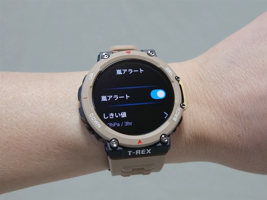 アウトドアの世界観を楽しむ！』 Zepp Health Amazfit T-Rex 2