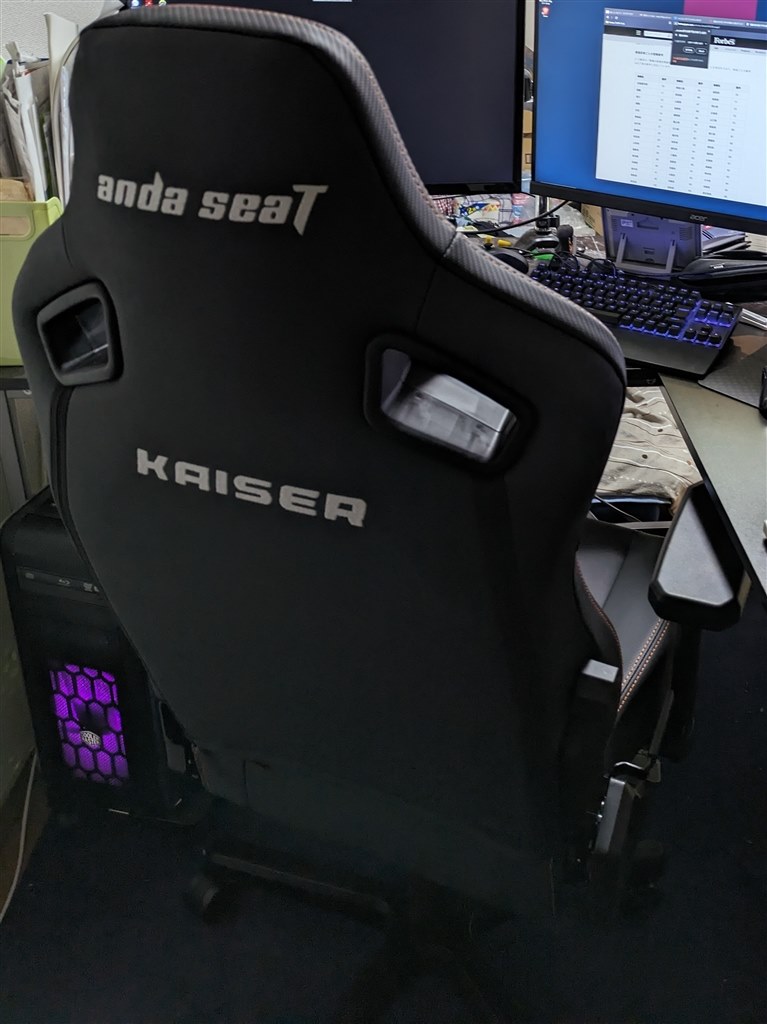 バランスのよい座り心地と安定性の高さがGOOD』 Andaseat Kaiser3