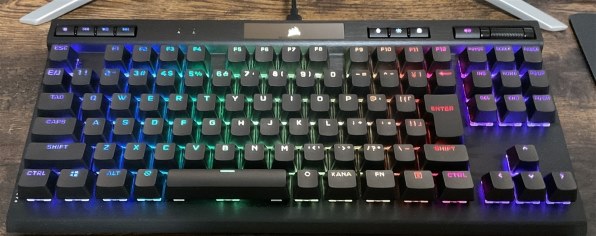 Corsair K70 RGB TKL CHAMPION OPX CH-911901A-JP [ブラック]投稿画像 