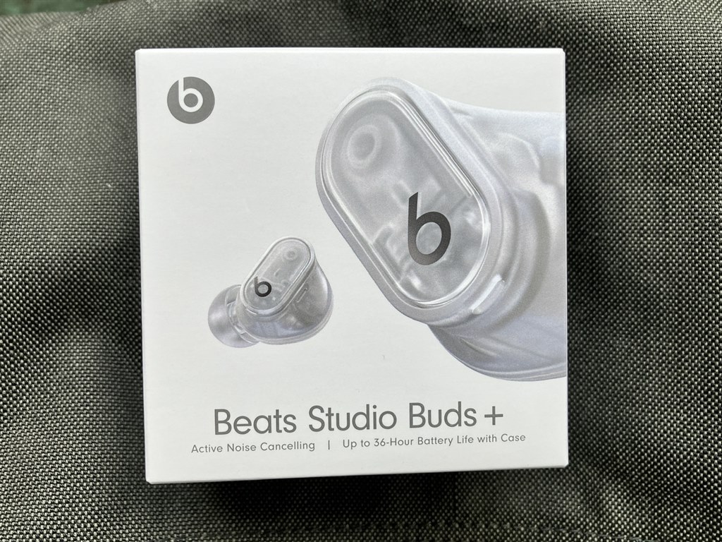 beats studio buds + トランスペアレント 透明 スケルトン beats