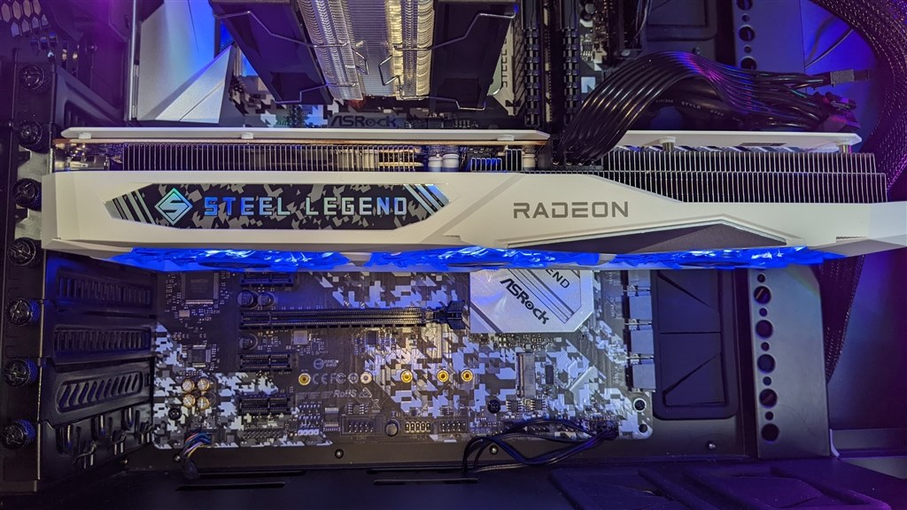 ASRock Radeon RX 7600 Steel Legend グラボ - グラフィックボード