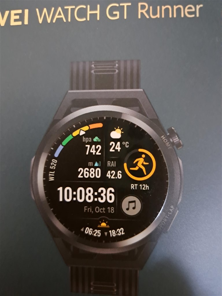 電池持ちが良い』 HUAWEI HUAWEI WATCH GT Runner [ブラック 電池持ちが良い』 HUAWEI HUAWEI WATCH GT Runner [ブラック