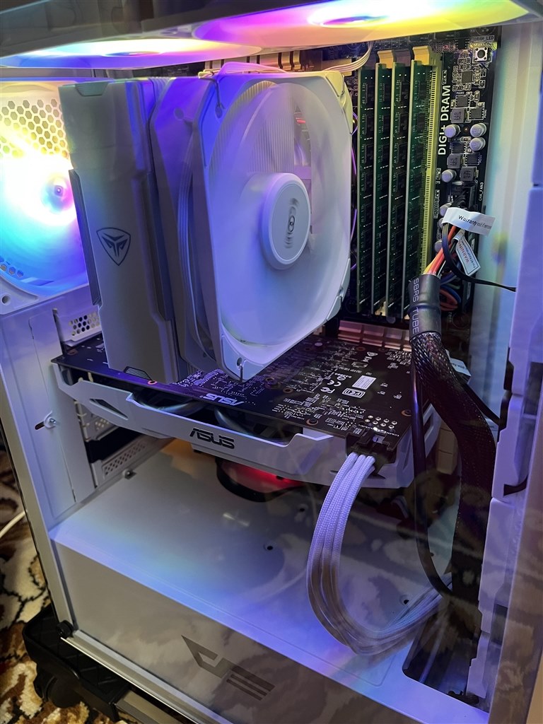 悪くは無いけど、発熱の少ない構成向け。』 darkFlash DK151 悪くは無いけど、発熱の少ない構成向け。』 darkFlash DK151