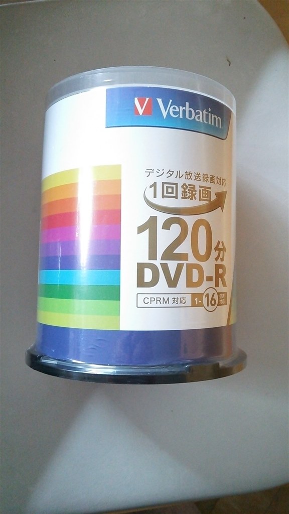 50枚ほど消費したが、失敗は無かった。』 Verbatim VHR12JP100V4 [DVD 