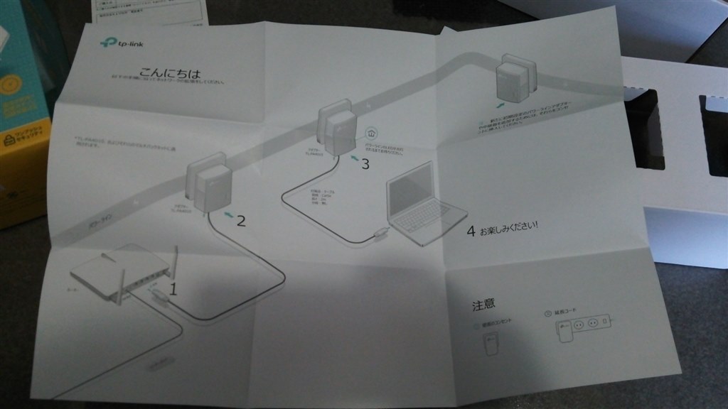 【壁内工事をしなくてもインターネットが繋がる】TP-Link TL-PA4010 KIT 本当に簡単。』 TP-Link TL-PA4010 KIT まぐたろうさんのレビュー評価