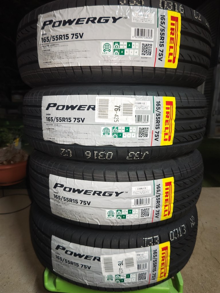 世の中で一番売れている JF3 Custom Turbo』 ピレリ POWERGY 165/55R15