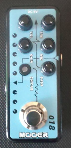 極上スタジオアンプサウンド』 MOOER Micro Preamp 018 K(きになる