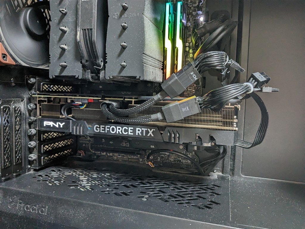 光らないながら安価・高性能なグラボ』 PNY GeForce RTX 4070 Ti 12GB VERTO LED トリプルファン  VCG4070T12TFXPB1 [PCIExp 12GB] そこそこですねさんのレビュー評価・評判 - 価格.com