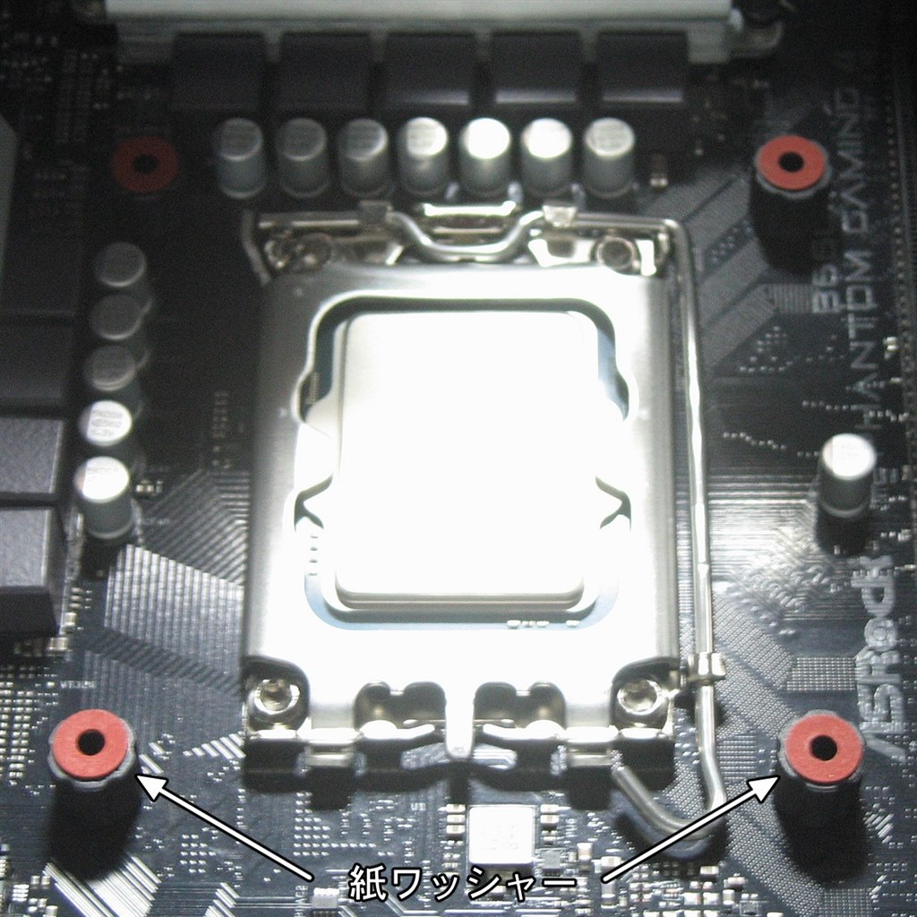 コンデンサと干渉、設計不良？』 DEEPCOOL AK400 R-AK400-BKNNMN
