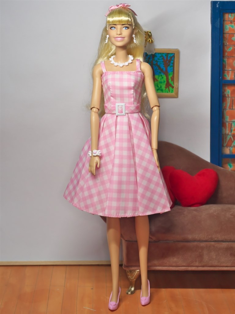 バービー(Barbie) 映画「バービー」 ギンガムドレス