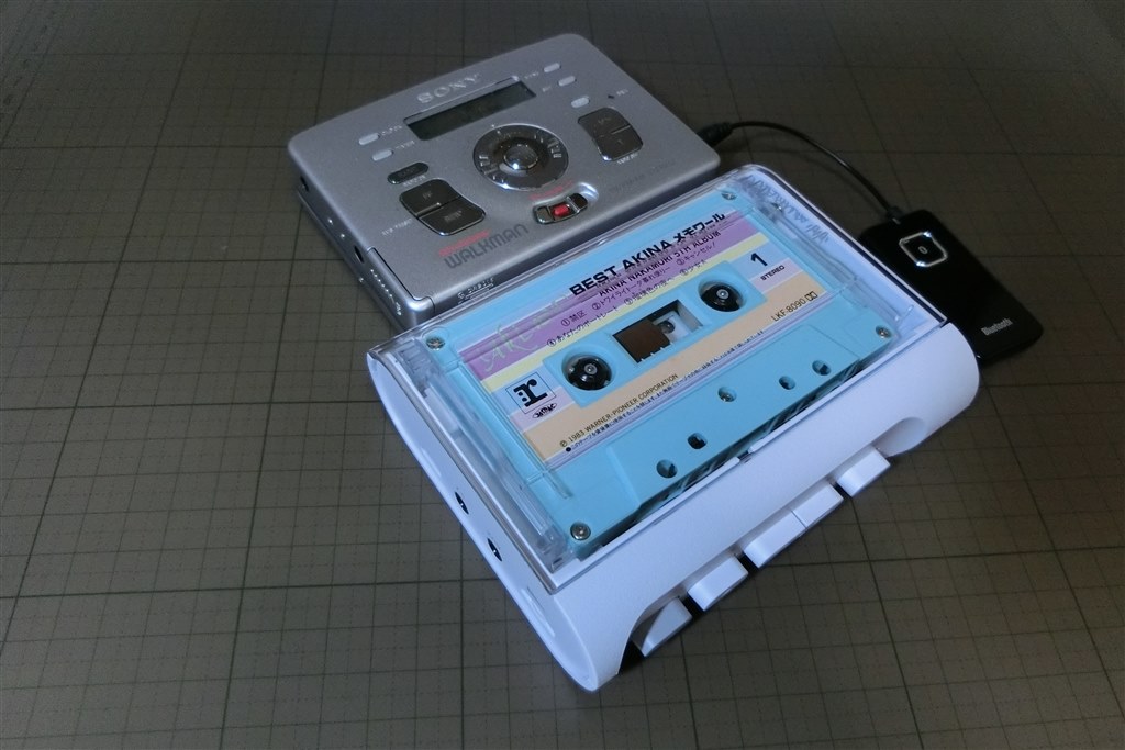 パステルカラーのカセットテープが良く似合う』 東芝 AUREX AX-W10C ...