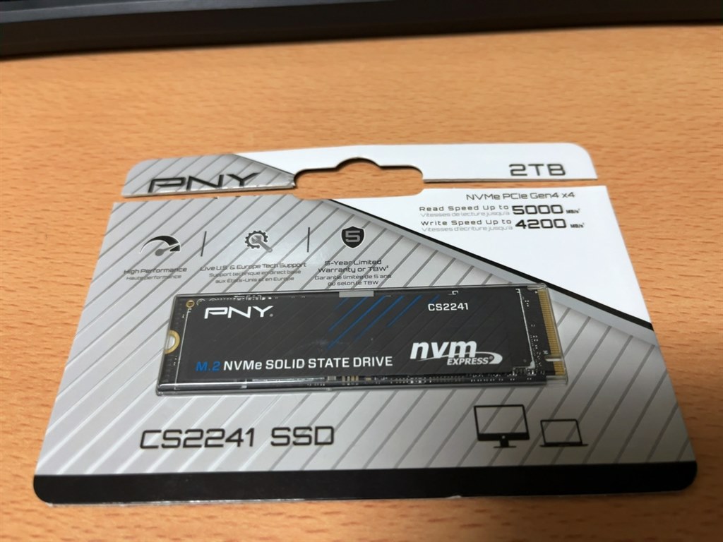 価格容量比を考えると必要十分』 PNY CS2241 M280CS2241-2TB-CL  