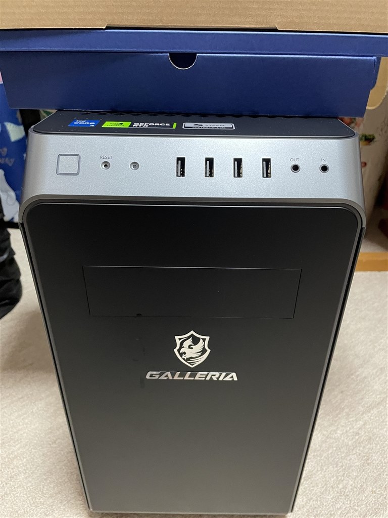 12年ぶりにPCを買って』 ドスパラ GALLERIA RM5C-R46T Core i5 13400F 
