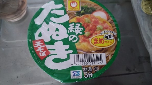 東洋水産 緑のまめたぬき 天そば 45g ×12食投稿画像・動画 - 価格.com