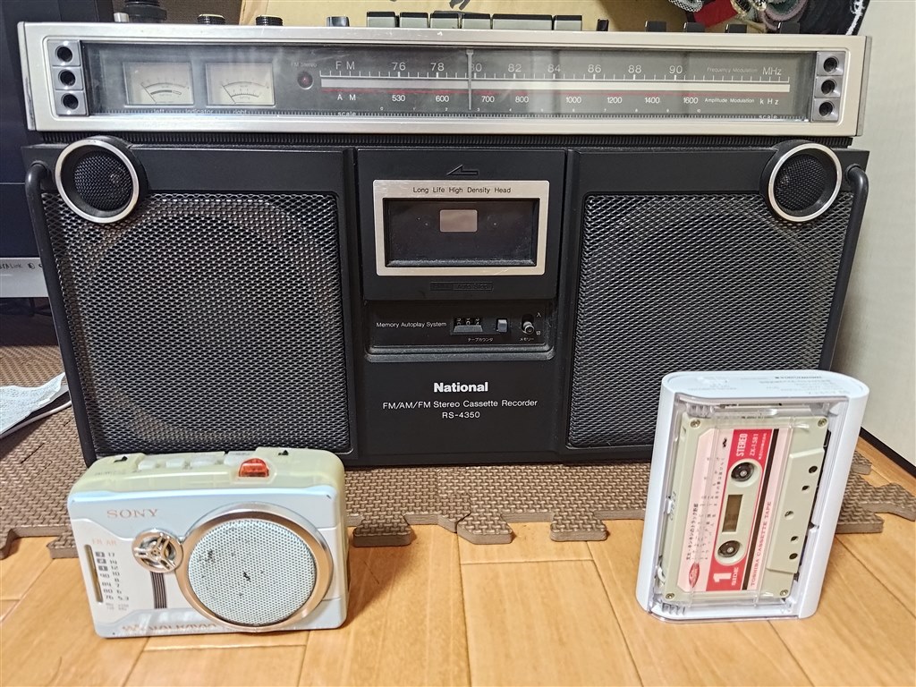一週間使ってみての感想。』 東芝 AUREX AX-W10C [クリア