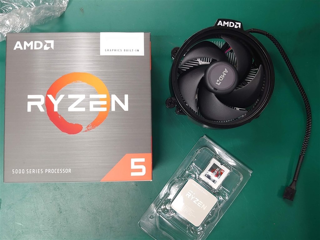 初自作PCで大満足。組んだ事でPCゲーム(原神)にハマりました。』 AMD Ryzen 5600G BOX トマーモアさんのレビュー評価・評判 