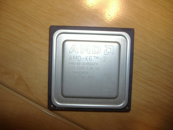 AMD K6-2 500MHz リテールBOX品