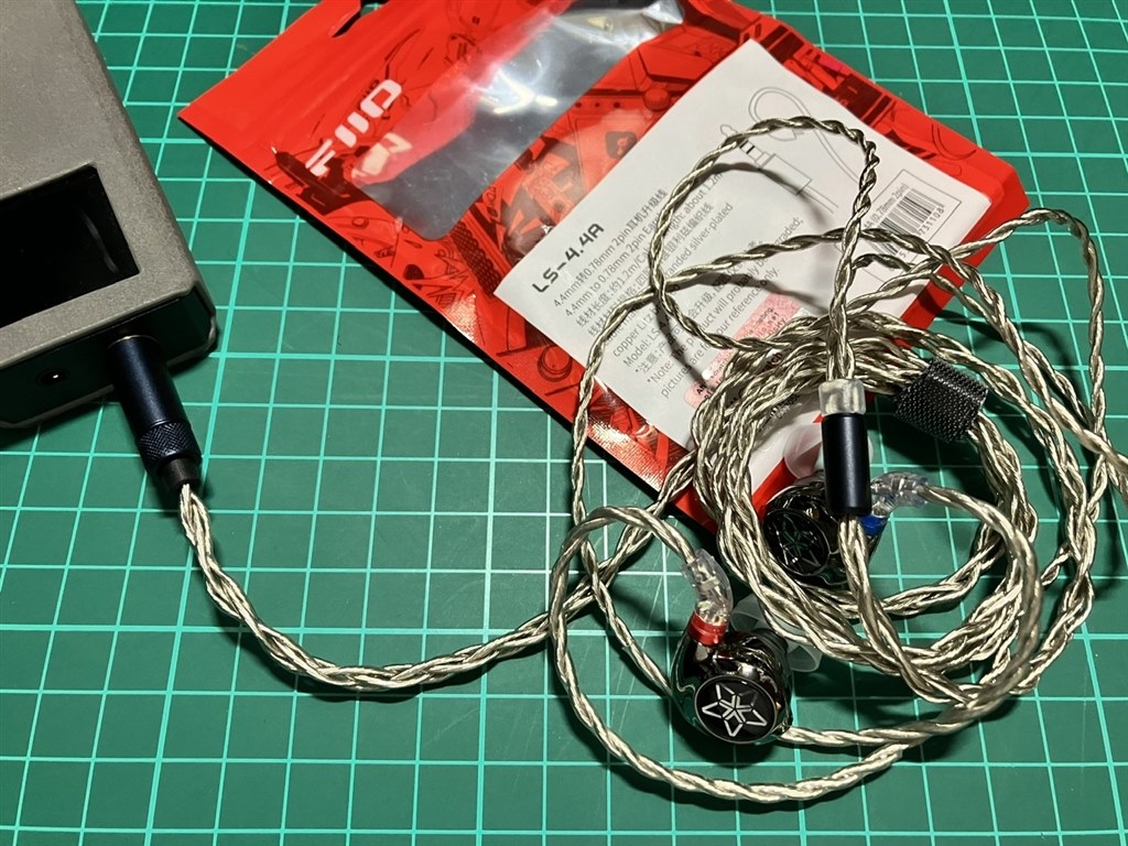 fiio fh3 4.4mmリケーブル付