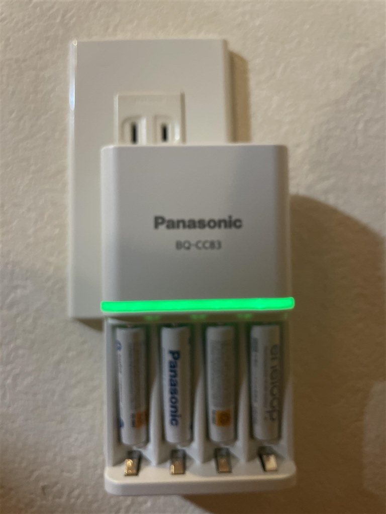 ゆっくり充電と電池診断用に。』 パナソニック BQ-CC83 東方不在