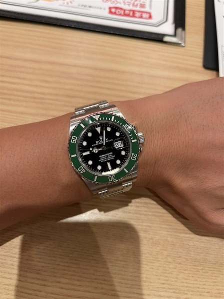 ROLEX サブマリーナ 自動巻き時計 黒緑 楽天市場】ROLEX ロレックス/腕時計 自動巻キ グリーンサブ