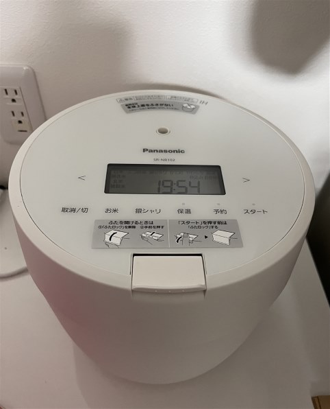 パナソニック【Panasonic】SR-NB102-W WHITE - 炊飯器