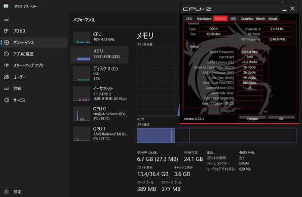 Corsair CMN32GX4M2Z4600C18 [DDR4 PC4-36800 16GB 2枚組] 価格比較