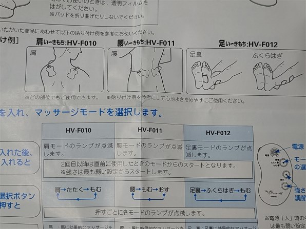 オムロン ケアセルフ 腰い～きもち HV-F011投稿画像・動画 - 価格.com