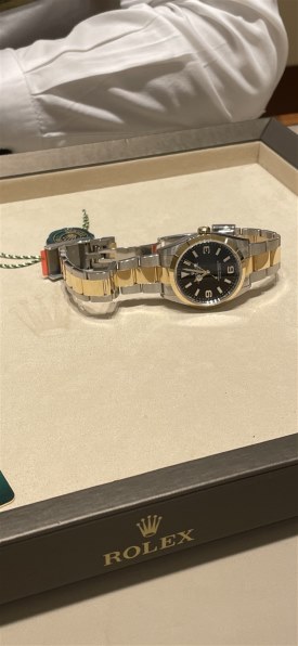 保証残有☆美品☆ROLEX/ロレックス☆エクスプローラーI ☆214270☆ランダム