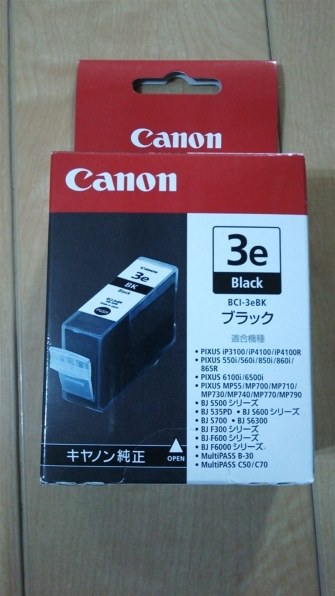 BCI-3e インクについて』 CANON BCI-3eBK (ブラック) のクチコミ掲示板 - 価格.com