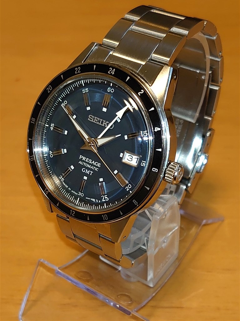 気軽に持ち出せる機械式GMT腕時計』 セイコー プレザージュ Style60's