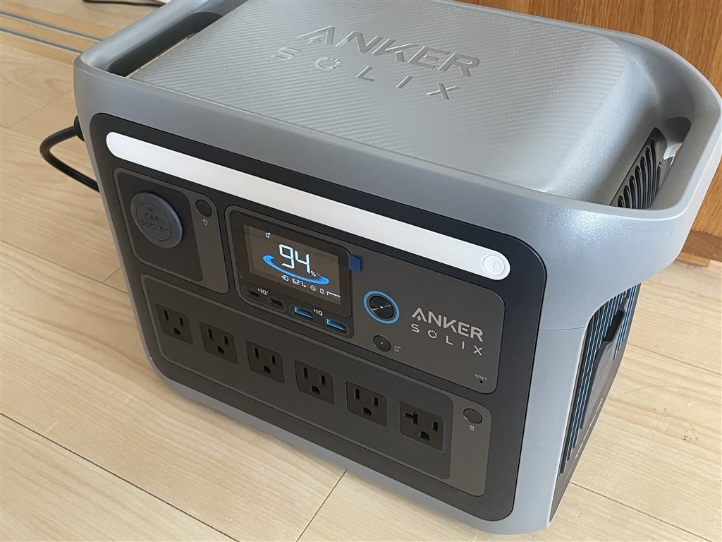 初心者でも使いやすいポータブル電源』 ANKER Solix C1000 Portable