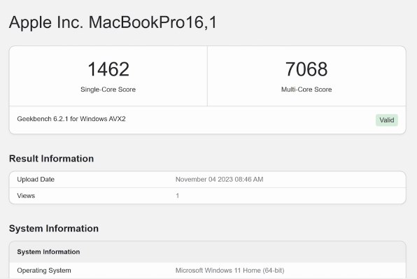 Apple MacBook Pro Retinaディスプレイ 2300/16 MVVK2J/A [スペース