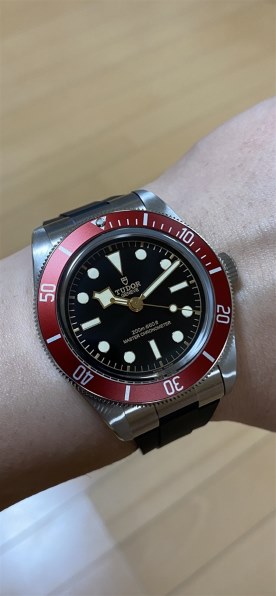 TUDOR チューダーブラックベイ 純正ラバーベルト（M7941A1A0RU) TUDOR チューダーブラックベイ 純正ラバーベルト（M7941A1A0RU