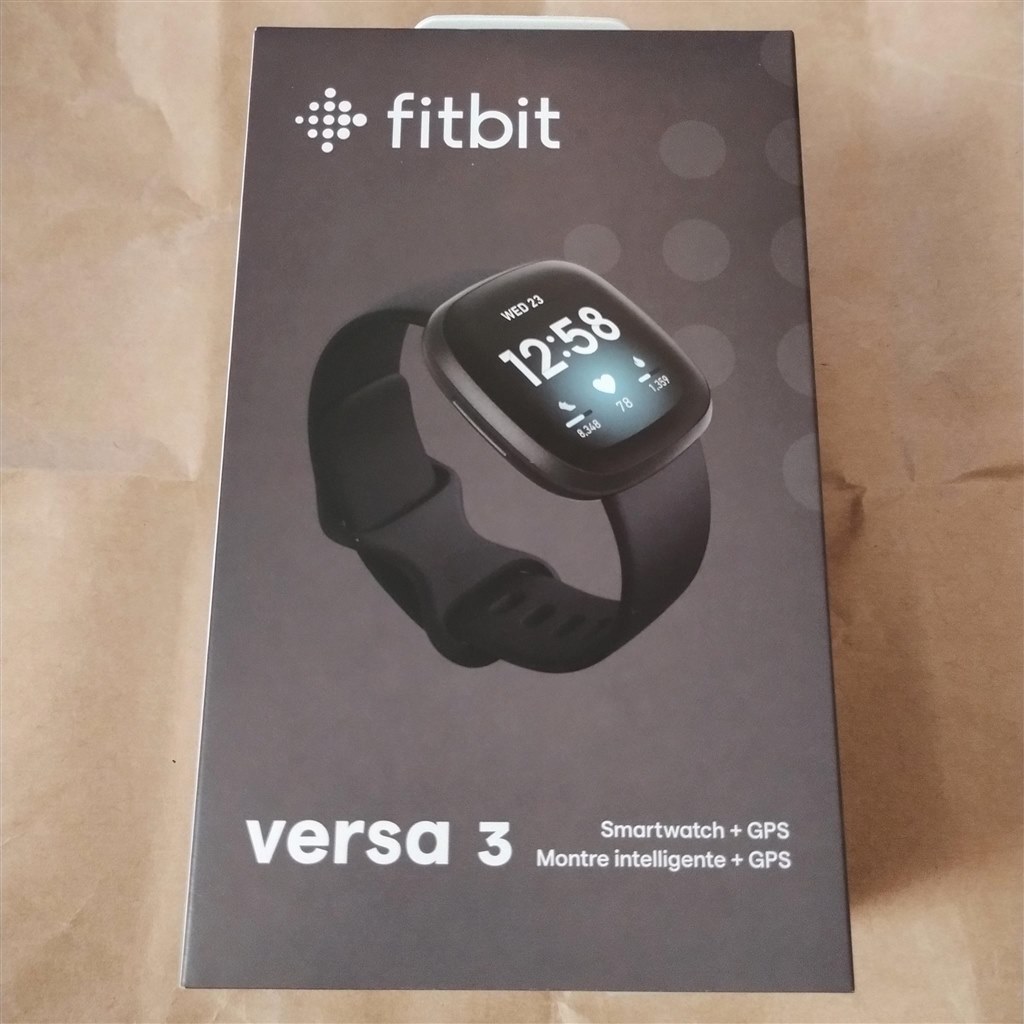 SUICAが使用できるのが一番の特徴かな』 Fitbit Fitbit Versa 3