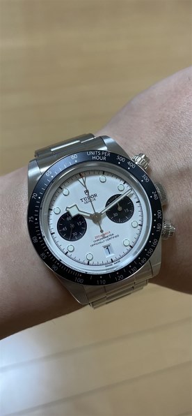 チューダー ブラックベイ クロノ 79360N [SSブレス オパライン