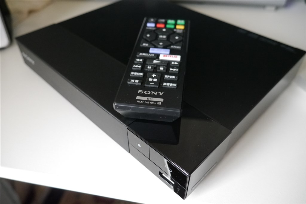 SONY BDP-S1500 ブルーレイプレーヤー リモコン・電源アダプター付属
