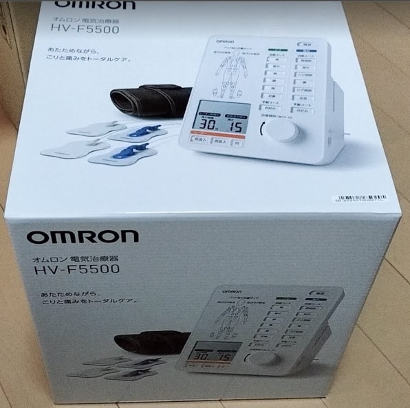 治療器オムロン OMRON HV-F5500 - 美容/健康