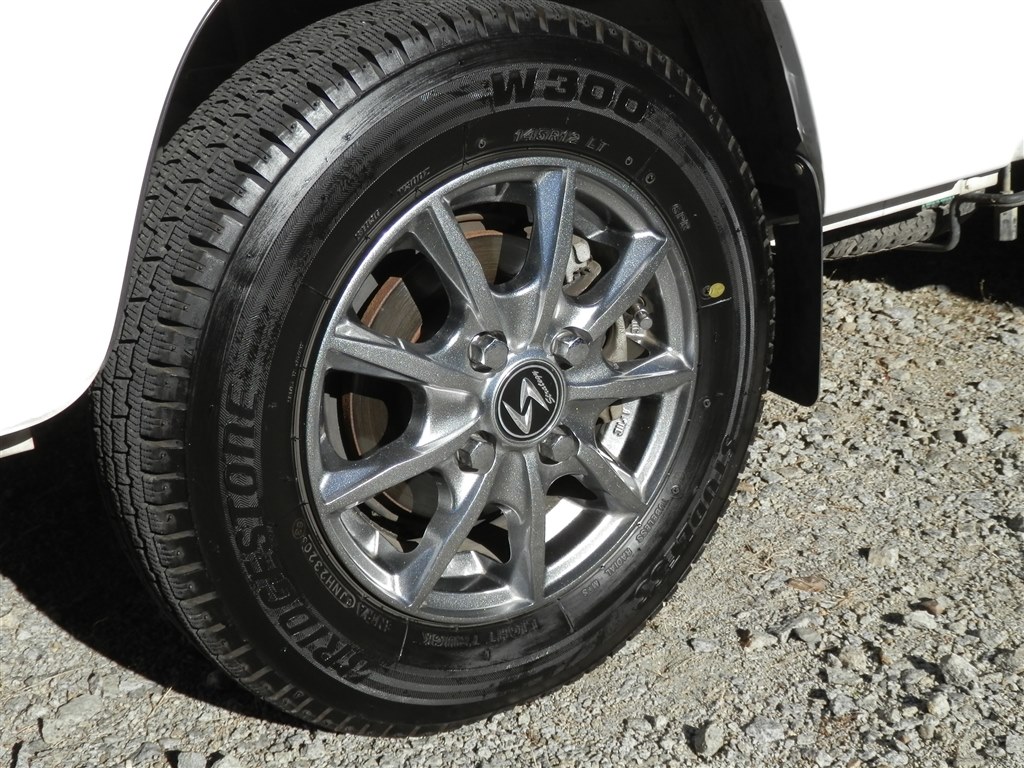 ホンダ純正ホイール ブリヂストン/BRIDGESTONE スタットレス 145R12 LT 