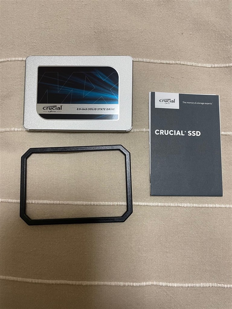 安心して長く使えるDRAMキャッシュメモリ搭載 SATA SSD』 crucial