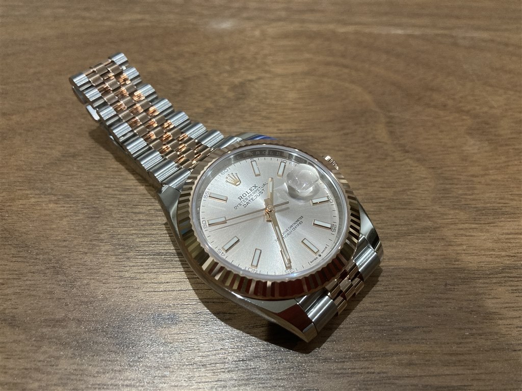 色気がヤバいDJ41 ERG』 ロレックス デイトジャスト 126331