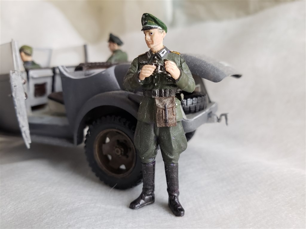 ドイツ大型軍用指揮官車 コマンドワーゲン (プラモデル